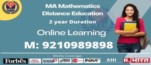 MA Mathematics Distance Education