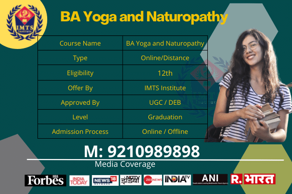 BA Yoga and Naturopathy Distance Education Admission |  Eligibility & Fee